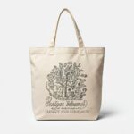 Canvas Bag with bottom gusset