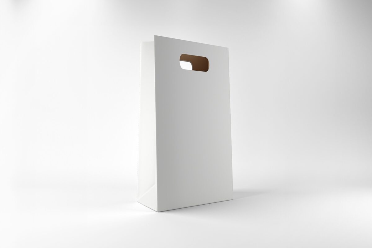 kraft paper bag die cut