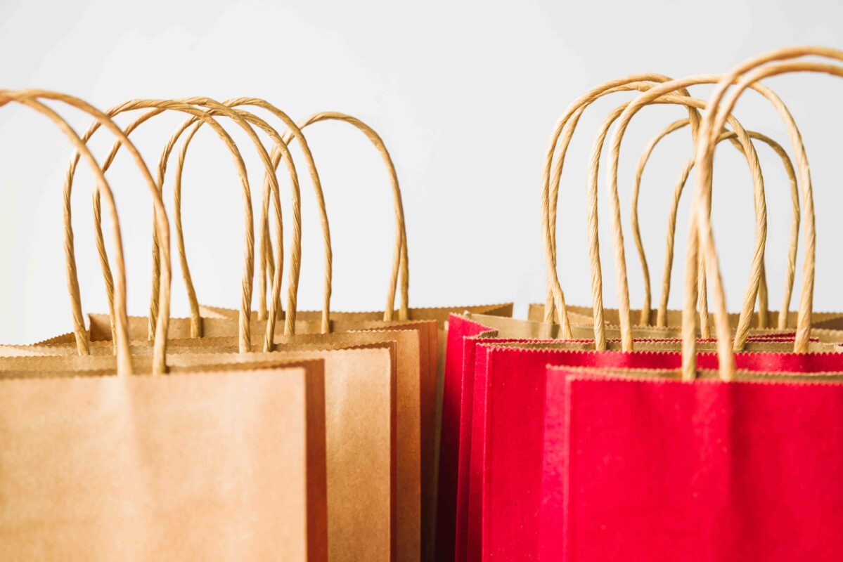 paper bag wisted paper handle