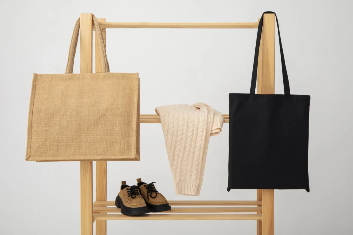 2 bags hanging