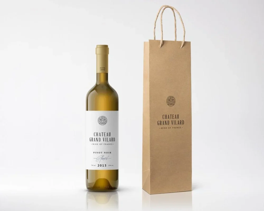 wine paper bag